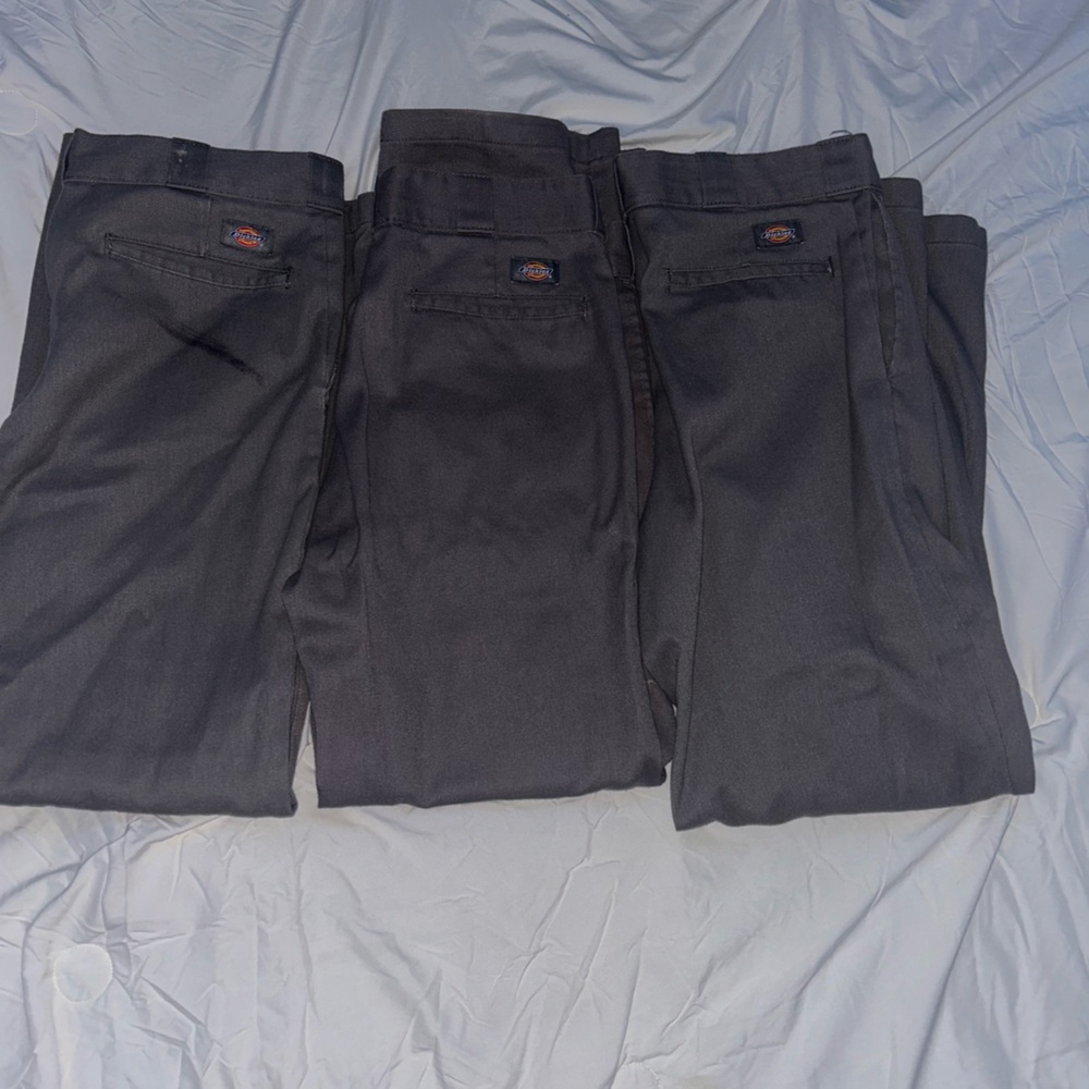 3 pairs of Grey Dickies
